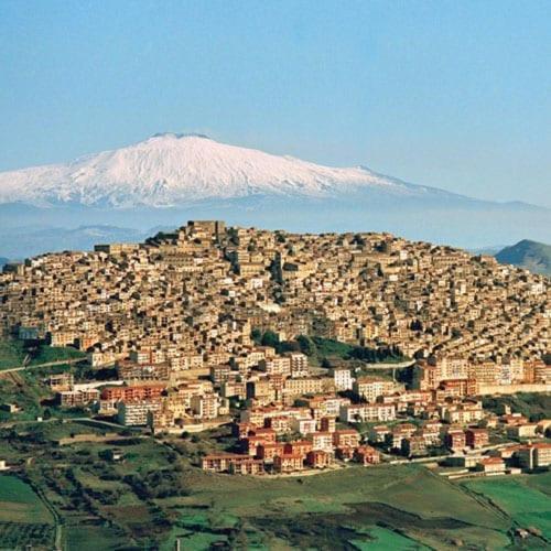 Al Centro Villa Gangi Buitenkant foto