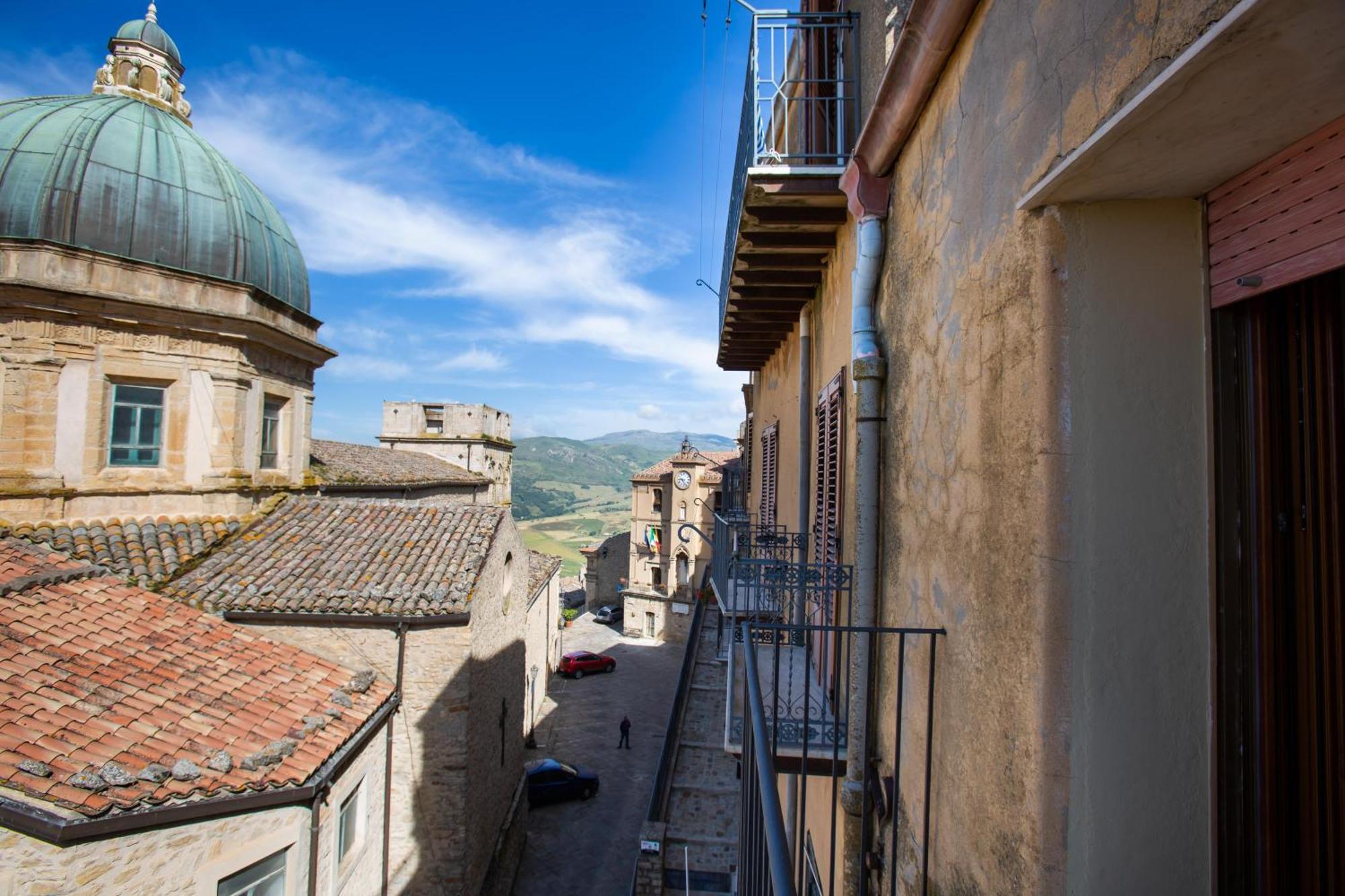 Al Centro Villa Gangi Buitenkant foto