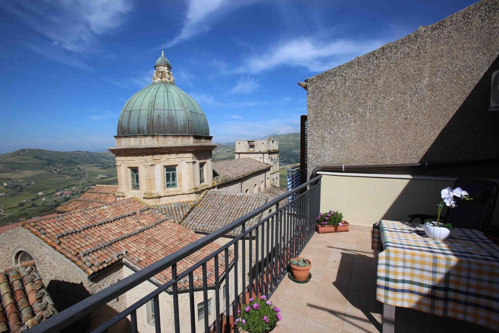 Al Centro Villa Gangi Buitenkant foto